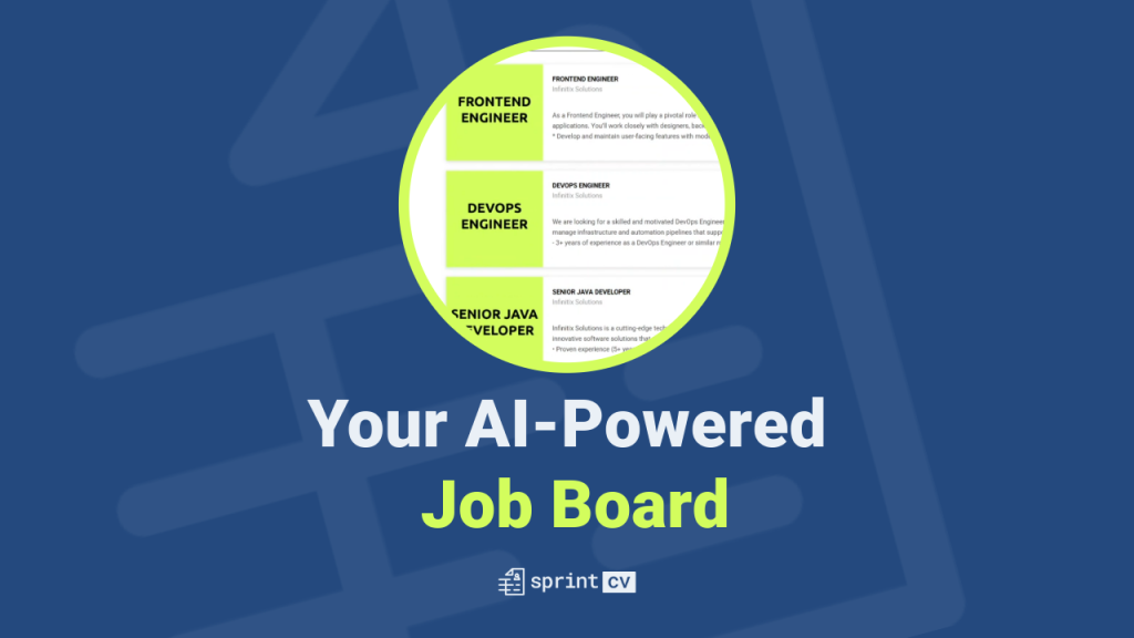 Introducing Sprint CV’s AI-Powered Job Board