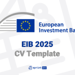 EIB 2025 CV Template supported at Sprint CV