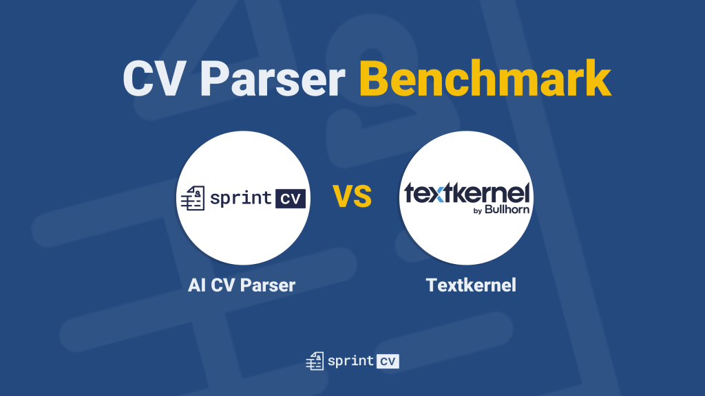 CV Parser Benchmark – Sprint CV vs Textkernel