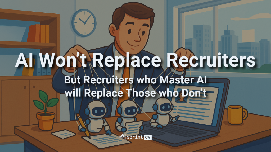 Sprint CV – AI won’t replace recruiters