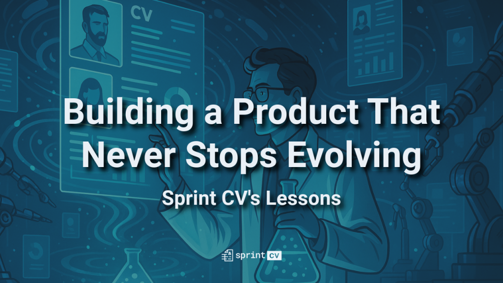 Building a Product That Never Stops Evolving: Sprint CV’s Lessons
