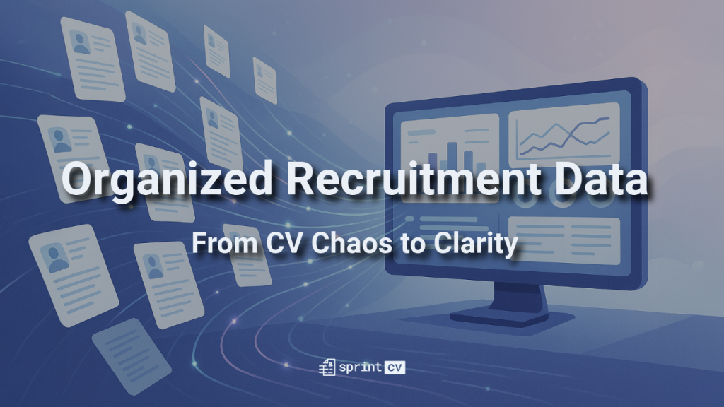 Organized Recruitment Data: From CV Chaos to Clarity