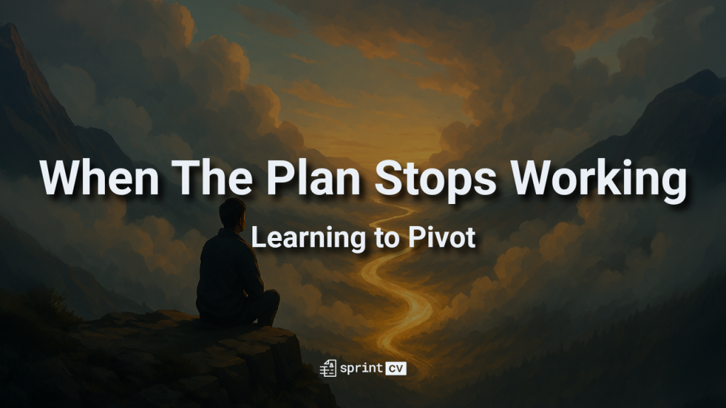 When The Plan Stops Working – Learning to Pivot