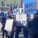 Laid-off Ubisoft workers rally, call on video game developer to reopen in Halifax – Halifax