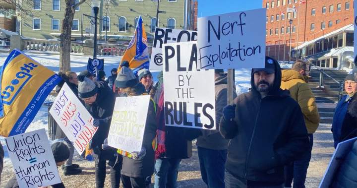 Laid-off Ubisoft workers rally, call on video game developer to reopen in Halifax – Halifax